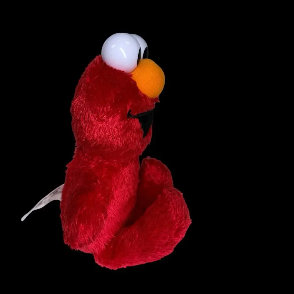 Sesame Street Elmo Plush 10 In Sound Works 2020 Hasbro Toy Red